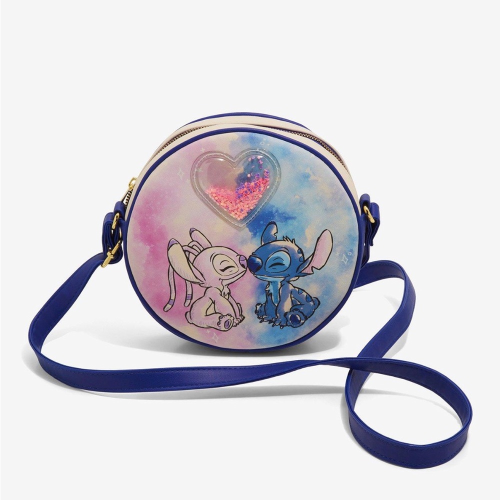 Her Universe Disney Lilo & Stitch Confetti
Heart Crossbody Bag-Valentines
